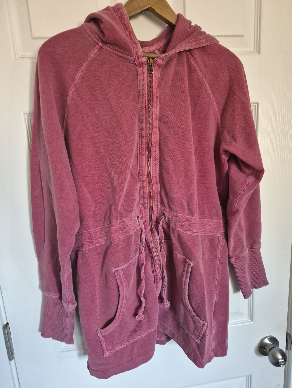 Vintage Y2K Old Navy  -Washed Cotton Zip-Up Hoodie Jacket